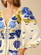 Lillian™ | Floral Holiday Dress