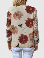 Kaiti™ - Elegant Floral Sweater