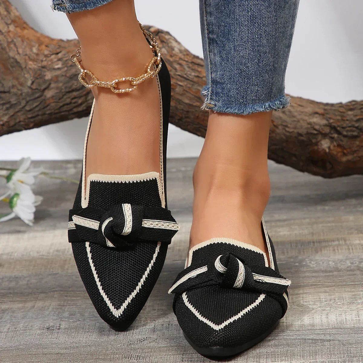 Nellie™ | Casual Pointed Toe Slip-On